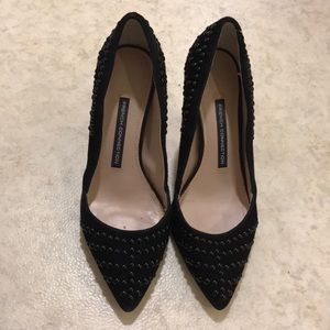 French connection black Pumps